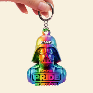 Galaxy LGBT Keychain - Personalized Gifts For LGBT 02natn300525 - Keychains - GoDuckee