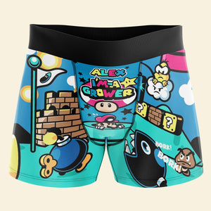 Personalized Gifts For Gamer Men's Boxers 02KAMH101224 - Boxer Briefs - GoDuckee