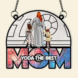 Personalized Gifts For Mom Suncatcher Window Hanging Ornament 01qhpu260424hhhg Mother's Day - Ornaments - GoDuckee