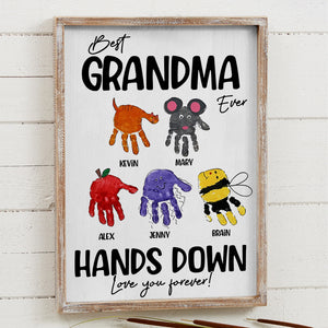 Grandma 02ohtn160324 Personalized Canvas Print - Canvas Print - GoDuckee