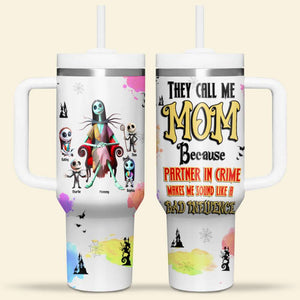 Personalized Gifts For Mom Tumbler Mother's Day Partner In Crime 03OHMH120325 - Tumbler Cup - GoDuckee