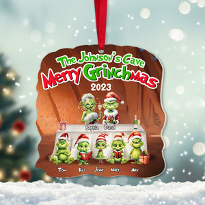 Merry Christmas, Personalized Family Ornament, PW-03HTTN260923, Xmas Gift - Ornament - GoDuckee