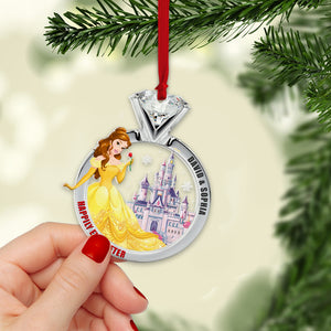 Set Of 2 Personalized Ornaments For Couple, PW-04QHTN301023, Christmas Gift, Anniversary Gift Ideas - Ornament - GoDuckee