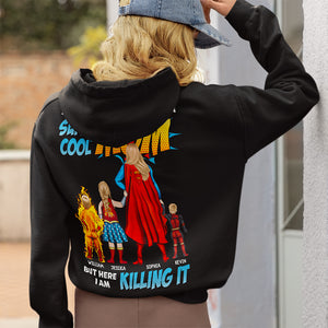 Personalized Gifts For Mom Shirt Super Cool Mom 04acdt030424pa - 2D Shirts - GoDuckee