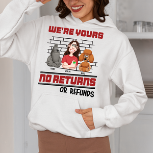 Personalized Gifts For Dog Lovers Shirt 01kapu220225pa We're Yours - Shirts - GoDuckee