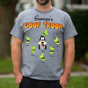 Grandpa's Goof Troop, Personalized Shirt, Father's Day Gift - Shirts - GoDuckee
