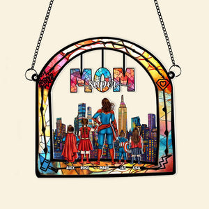 Personalized Gifts For Mom Suncatcher Ornament 03OHMH130225PA - Ornament - GoDuckee