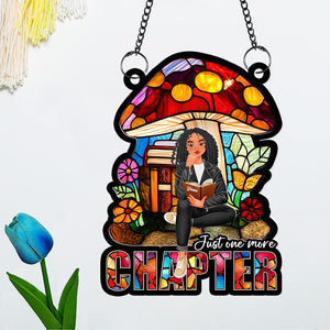Personalized Gifts For Girl Book Lover Suncatcher Ornament 02xqqn251224pa - Ornament - GoDuckee