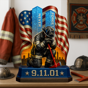911 Memorial Acrylic Plaque - Personalized Gifts For Memorial 03TOLU300725 - Shaped Plaques - GoDuckee