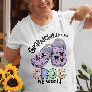 Grandchildren-Personalized Shirt- Gift For Grandma-06pgqn260723 - Shirts - GoDuckee
