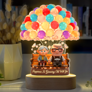 Growing Old With You 3D Led Light - Personalized Gifts For Couple 04napu120625 - Led Night Light - GoDuckee