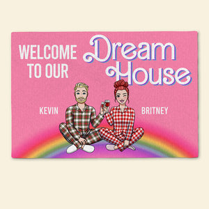 Personalized Gifts For Couple Doormat 03ACDT170724HH - Doormat - GoDuckee
