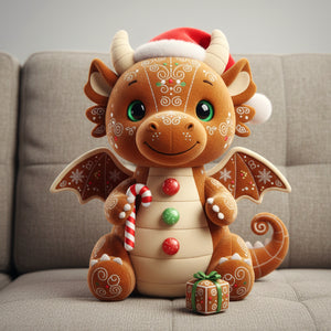 Cute Dragon Pillow Personalized Gifts For Christmas 03patn051125 - Pillow - GoDuckee