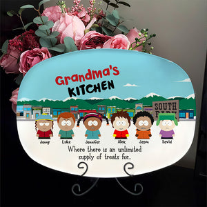 Personalized Gifts For Grandma Resin Plate 02XQDT261124HG - Plates - GoDuckee