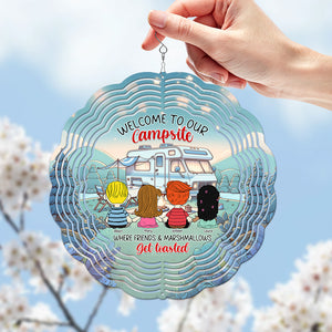 Personalized Gifts For Friends Wind Spinner 03kaqn241224hg - Ornament - GoDuckee