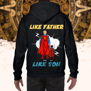 Like Father Like Son, Personalized Shirt 07BHHN101122TM - Shirts - GoDuckee