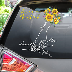 Personalized Gifts For Mom Decal 02ACDT250624 - Decal Sticker - GoDuckee