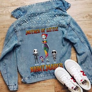 Personalized Gifts For Mom Denim Jacket Mother Of Little Nightmares 03ohtn010424 - Denim Jacket - GoDuckee