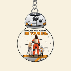 Personalized Gifts For Mom Keychain We Will Always Be Your BBs 04qhtn270224hhhg - Keychains - GoDuckee