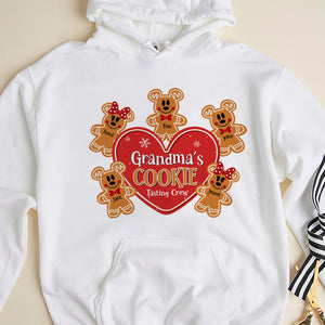 Grandma's Cookie Tasting Crew, Personalized Gingerbread Shirt 01HUTN220723 - Shirts - GoDuckee