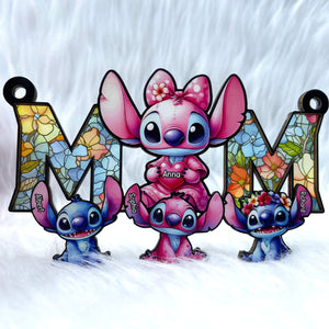 Personalized Gifts For Mom Window Hanging Suncatcher Ornament 02ohqn280225 - Ornament - GoDuckee