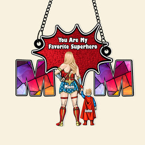 Personalized Gifts For Mom Suncatcher Ornament 02OHDT260225PA - Ornament - GoDuckee