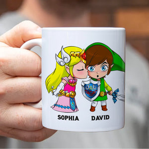 I Lost All My Hearts To You - Personalized Couple Mug - Gift For Couple 03NATN140623 - Coffee Mug - GoDuckee