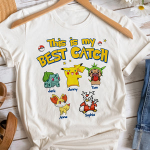 Personalized Gifts For Mom Shirt This Is My Best Catch 01ohtn190224 - 2D Shirts - GoDuckee