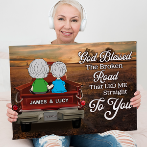 Personalized Gifts For Couple Canvas Print 02ohpu020125hg - Poster & Canvas - GoDuckee