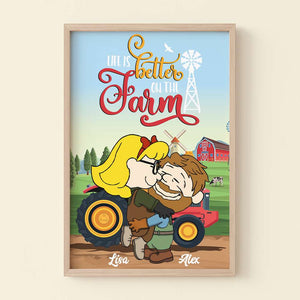 Personalized Gifts For Couple Poster Better On The Farm 05XQMH150125HG - Poster & Canvas - GoDuckee