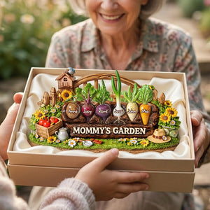 Grandma's Garden Acrylic Plaque - Personalized Mother's Day Gifts 06tylu190326 - Shaped Plaques - GoDuckee