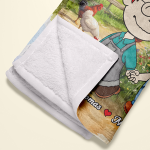 Personalized Gifts For Farmer Couple Blanket 01qhpu130125hg You're My Queen/King - Blanket - GoDuckee