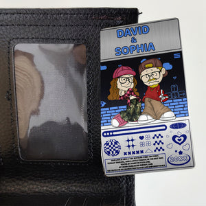 Personalized Gifts For Couple Wallet Card 05TODT271224HG - Wallet Card - GoDuckee