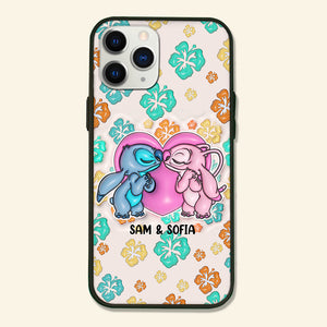 Personalized Gifts For Couple Phone Case 04NAMH280624 - Phone Case - GoDuckee