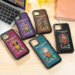 Personalized Gifts For Firefighter Leather Flip Wallet Phone Case 07ohqn210225hg - Phone Case - GoDuckee