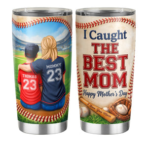 Baseball Mom Tumbler - Personalized Gifts For Mother's Day 03huqn190326 - Tumbler Cup - GoDuckee