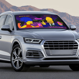 Personalized Gifts For Couple Windshield Sunshade 04TODT140624 - Doormat - GoDuckee