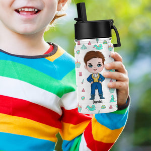 I Am A Kind Brave Smart Confident Capable Grateful Loved Enough-Personalized 12oz Kid Tumbler -Gift For Kids-06naqn150823ha - Kid Tumbler - GoDuckee