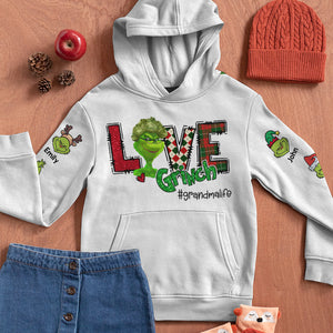 Gift For Family, Personalized 3D Shirt, Green Monster Kids Shirt, Christmas Gift 03NAHN120923 - AOP Products - GoDuckee