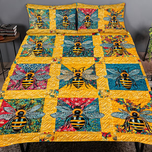 Personalized Gifts For Bee Lovers Quilt Bed Set 04qnqn061124 - Blanket - GoDuckee