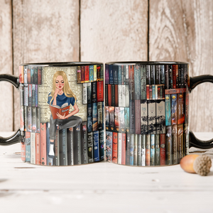 Personalized Gifts For Book Lover Coffee Mug 08hupu240125 - Coffee Mug - GoDuckee