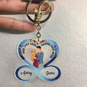 Couple 03nahn041223da, Personalized Keychain - Keychains - GoDuckee