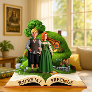 Couple Acrylic Plaque - Personalized Gifts For Couple 03NAPU250625 - Shaped Plaques - GoDuckee