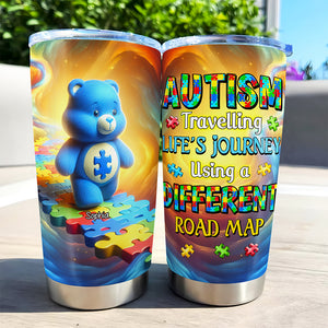 Personalized Gifts For Kid Tumbler, Autistic Bear 04tgqn250225 - Tumbler Cup - GoDuckee