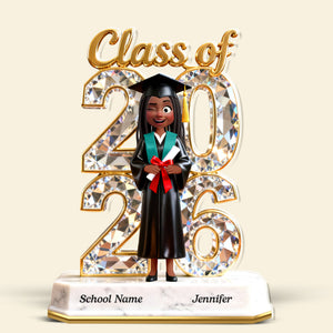Graduation Acrylic Plaque - Personalized Gifts For Graduates 04pgqn040226-Homacus
