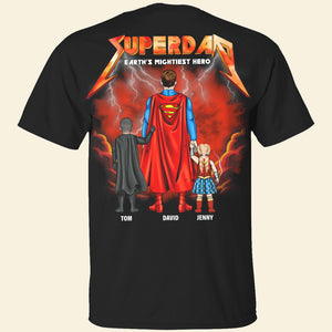 Personalized Gifts For Dad GRER2005 Shirt 02totn080425pa Super Dad - Shirts - GoDuckee