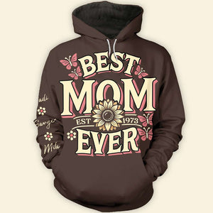 Personalized Gifts For Mom Shirt Best Mom Ever 02ACDT040325 - AOP Products - GoDuckee