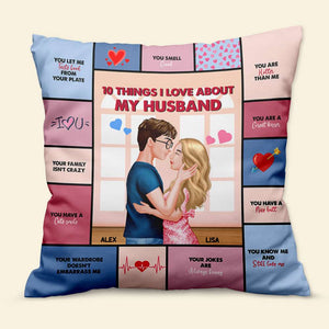 Personalized Gifts For Couple Pillow 03KAMH210624PA - Pillows - GoDuckee