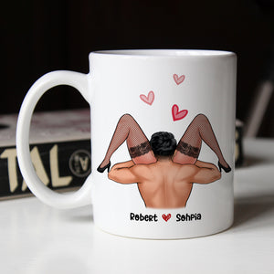 Romantic Couple, I Love Your Face, Personalized Coffee Mug, Gifts For Couple - Coffee Mug - GoDuckee