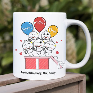 Gift For Mom, Personalized Mug, Funny Sperm Mug, Mother's Day Gift - Coffee Mug - GoDuckee